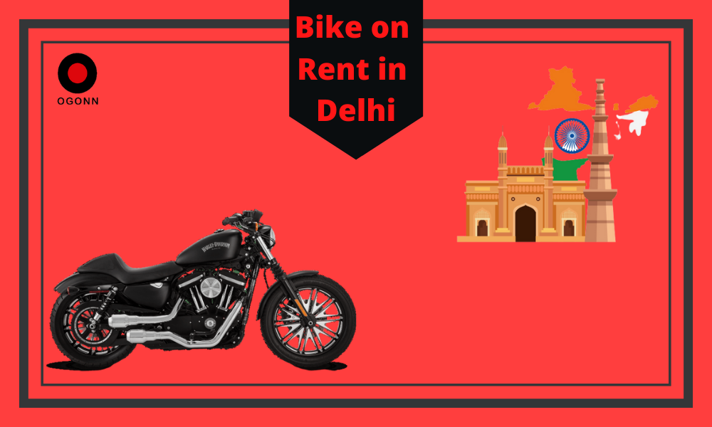 Bike on rent in Dehli